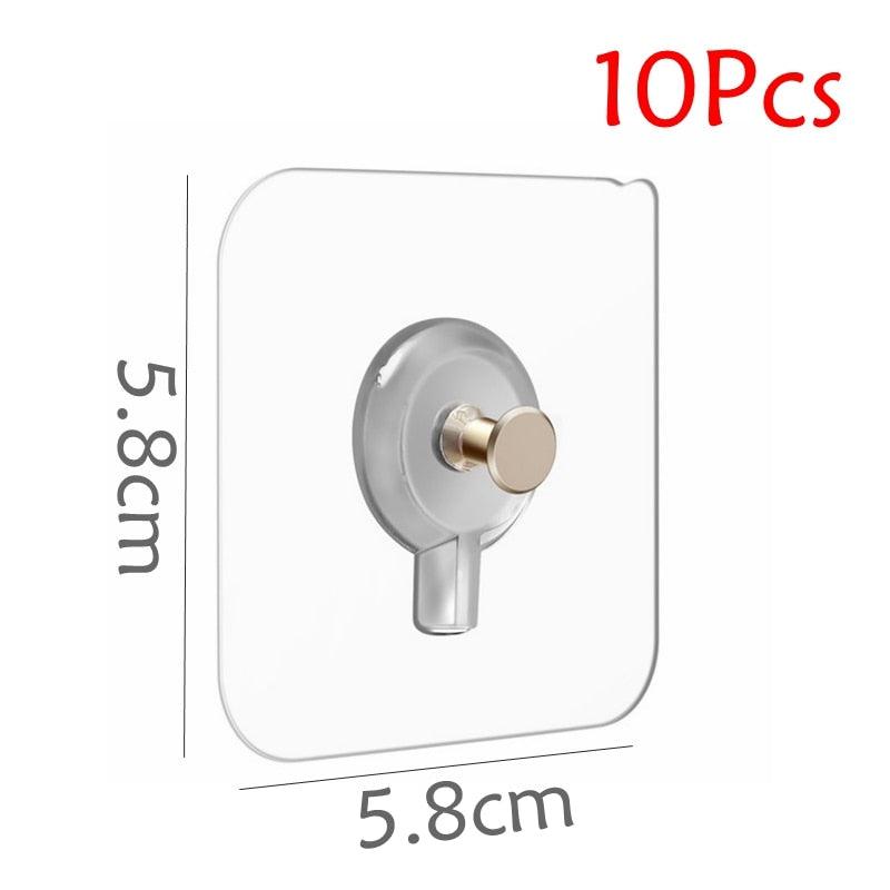10-Pack Damage-Free Adhesive Picture Hooks