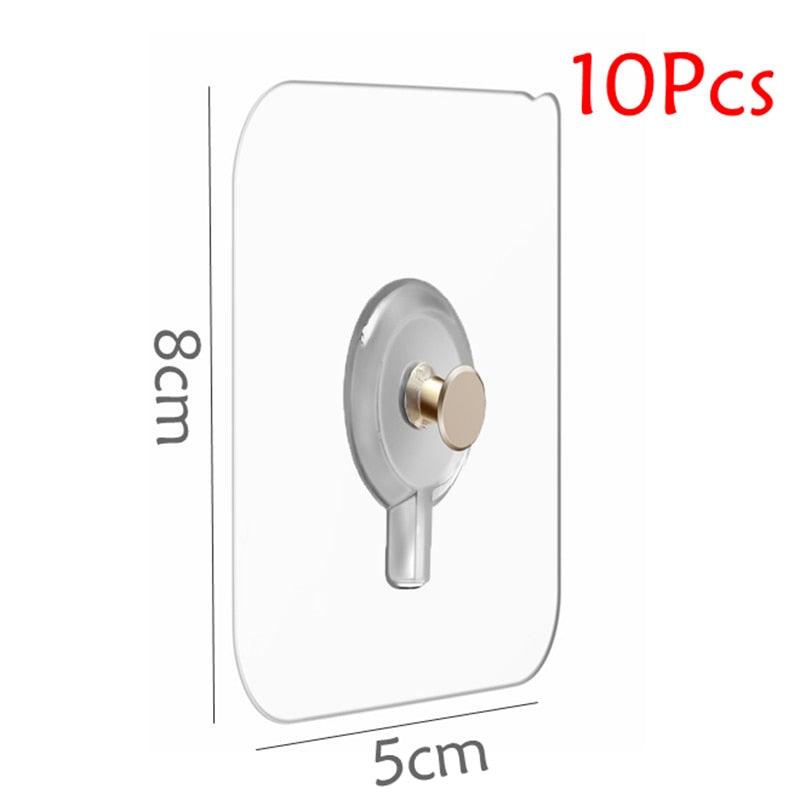 10-Pack Damage-Free Adhesive Picture Hooks
