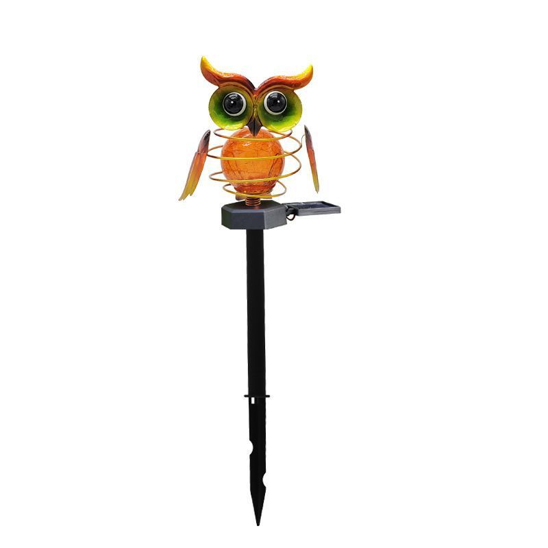 Solar Owl Garden Light