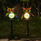 Solar Owl Garden Light