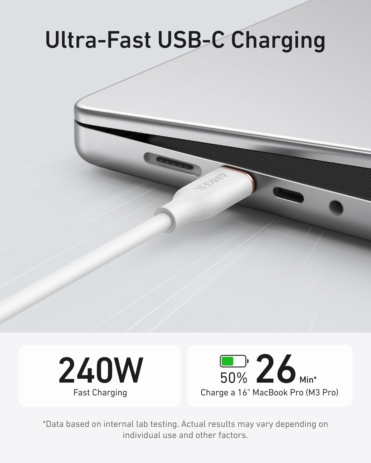 Anker 643 USB-C to USB-C Silicone Cable