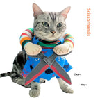 Funny Scissor-Hands Halloween Pet Costume