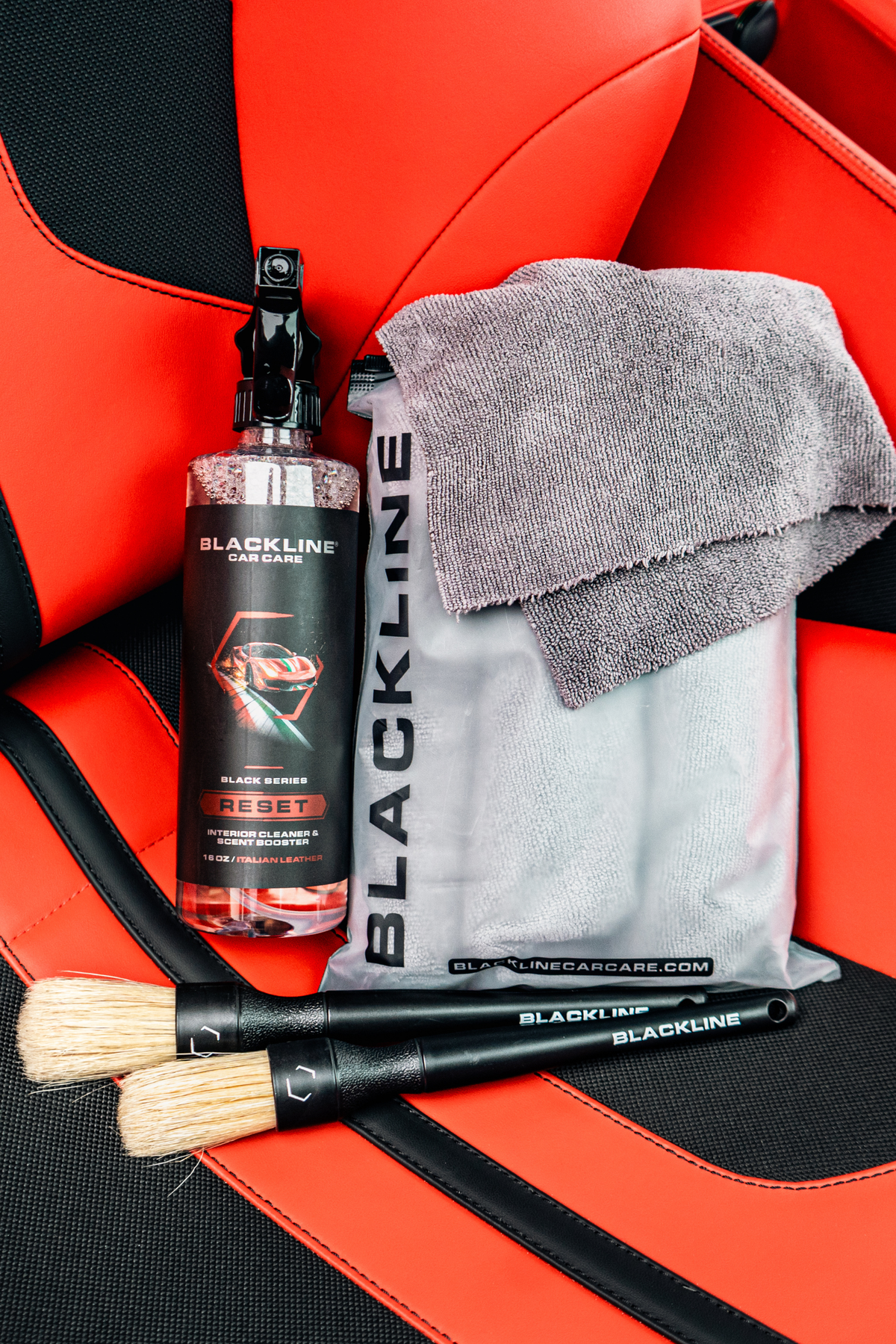 Blackline Slim Twisted-Loop Car Drying Towel