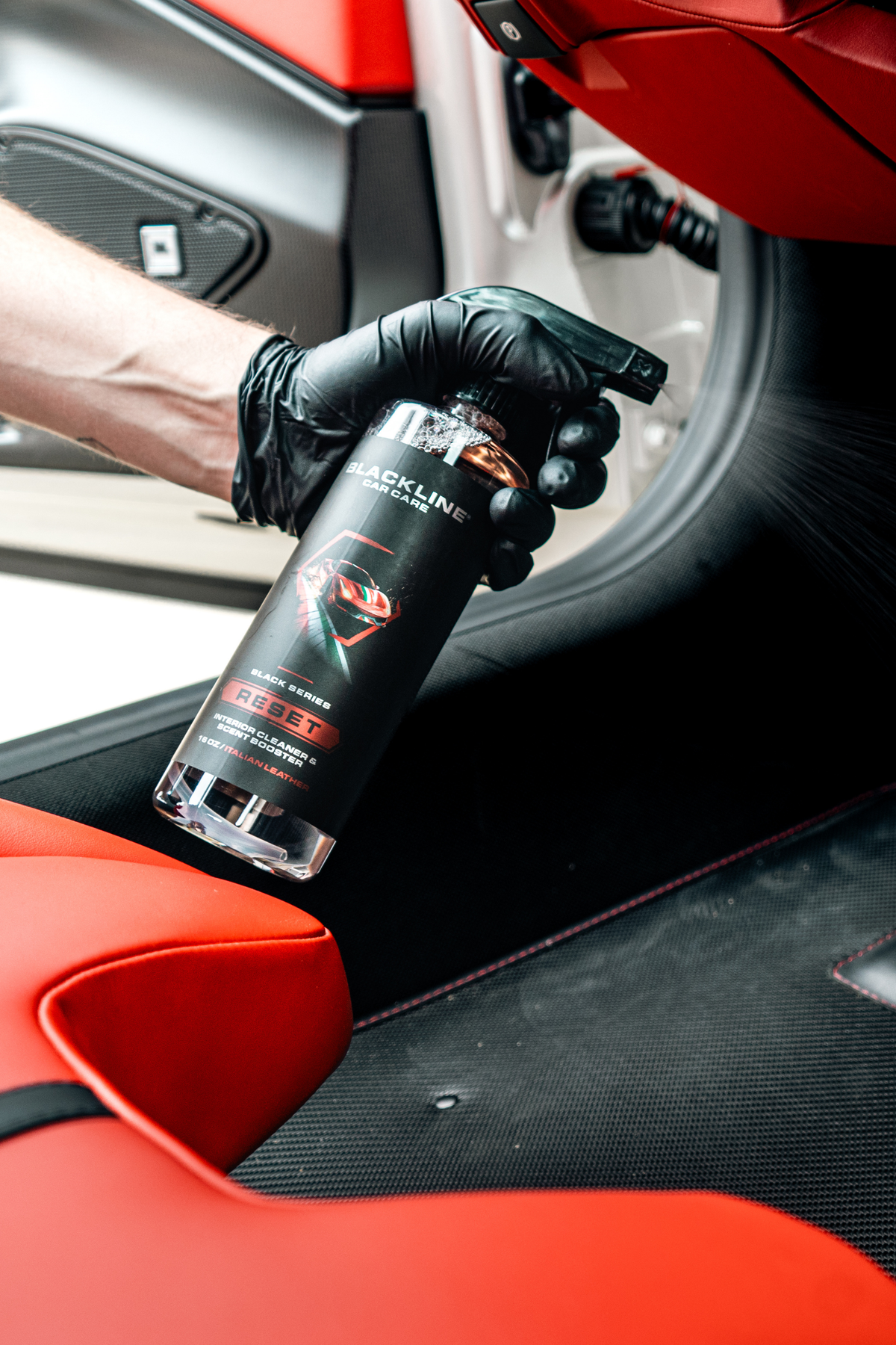 Blackline Slim Twisted-Loop Car Drying Towel