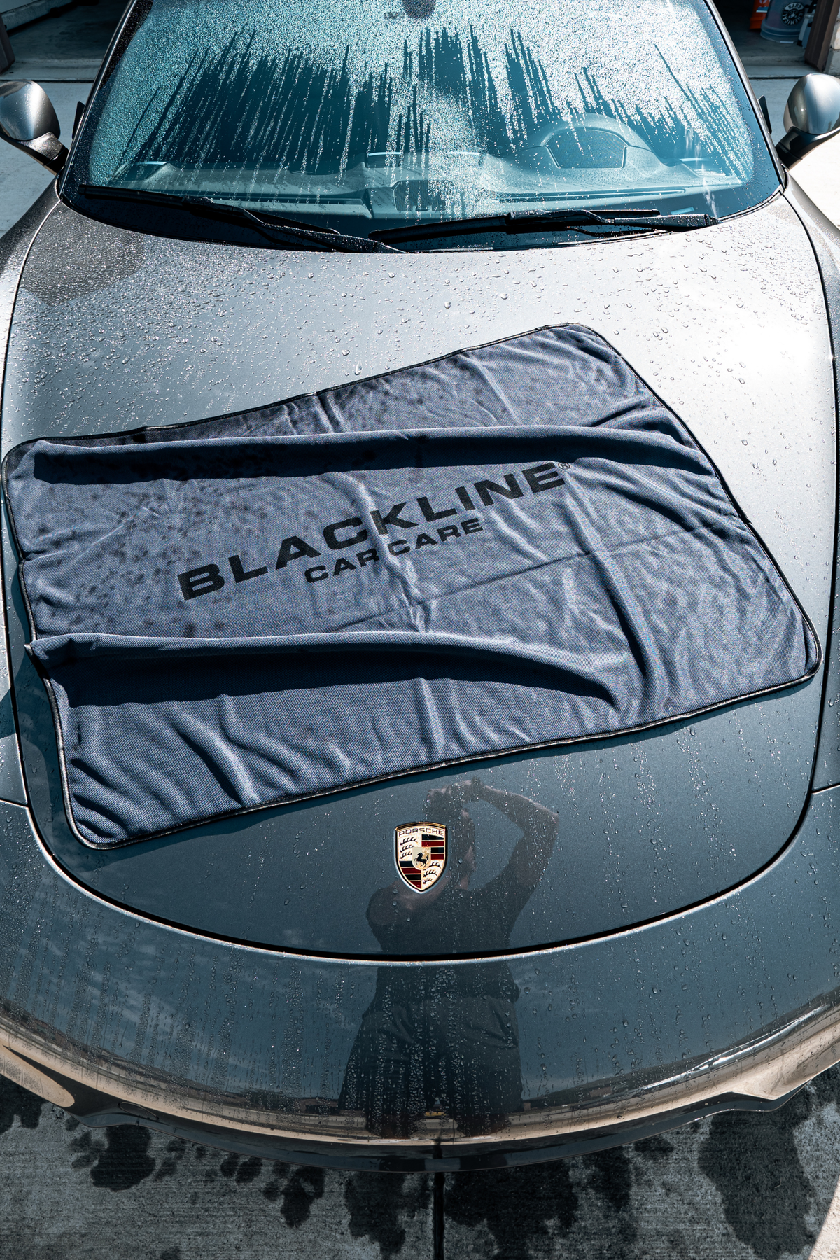 Blackline Slim Twisted-Loop Car Drying Towel
