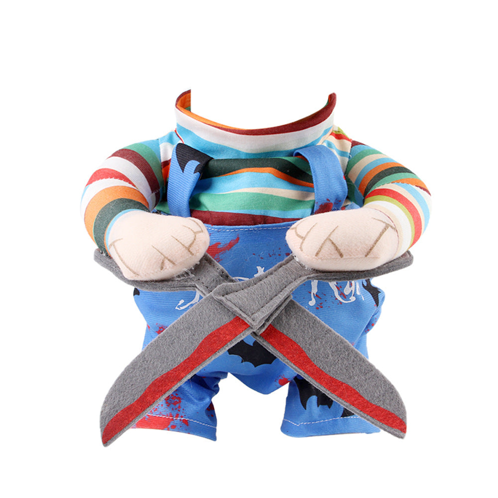 Funny Scissor-Hands Halloween Pet Costume