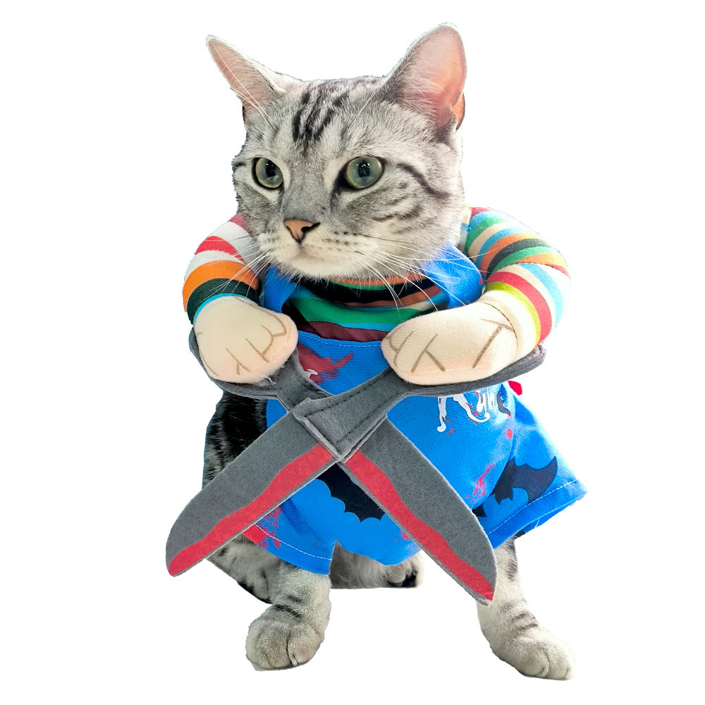 Funny Scissor-Hands Halloween Pet Costume